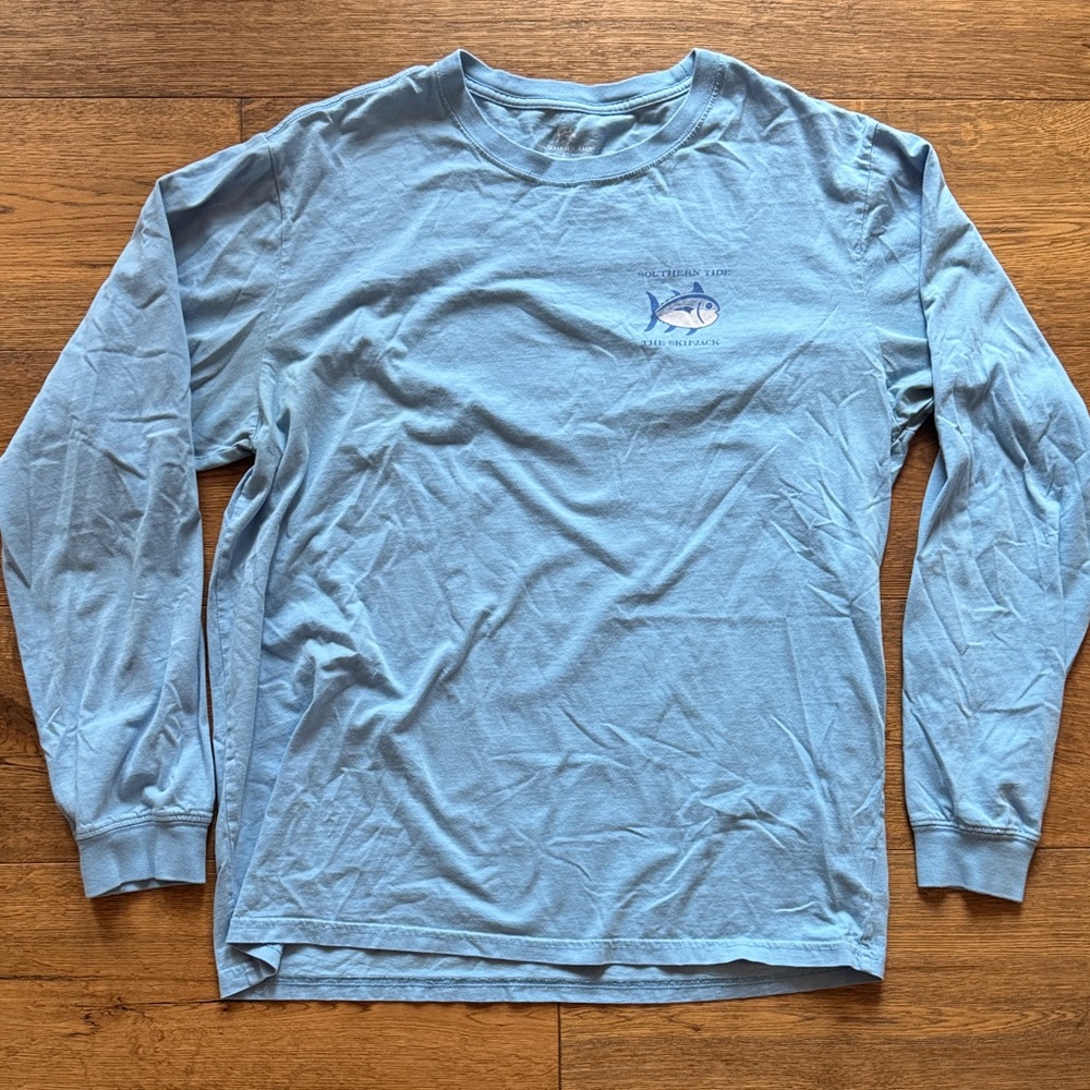 Southern Tide Light Blue Skipjack Tee